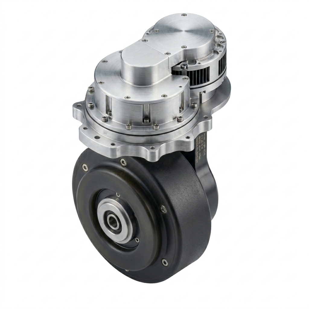 Aimrob integrated steering-drive wheel module